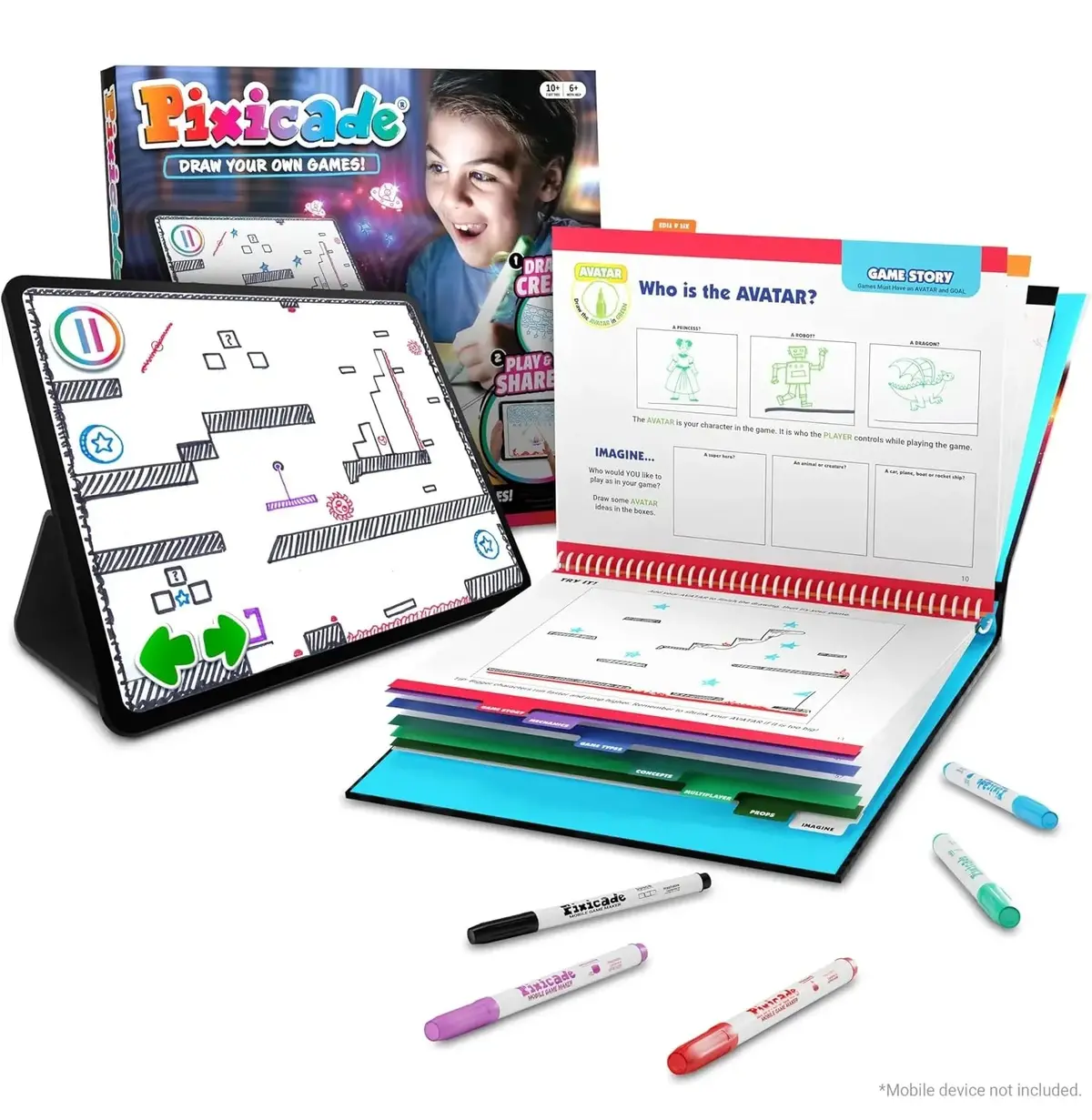 Pixicade! Draw & Play Video Game Maker 1