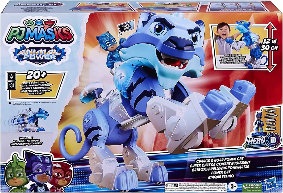 Pj Masks Animal Power Charge And Roar Power Interactive Cat 1