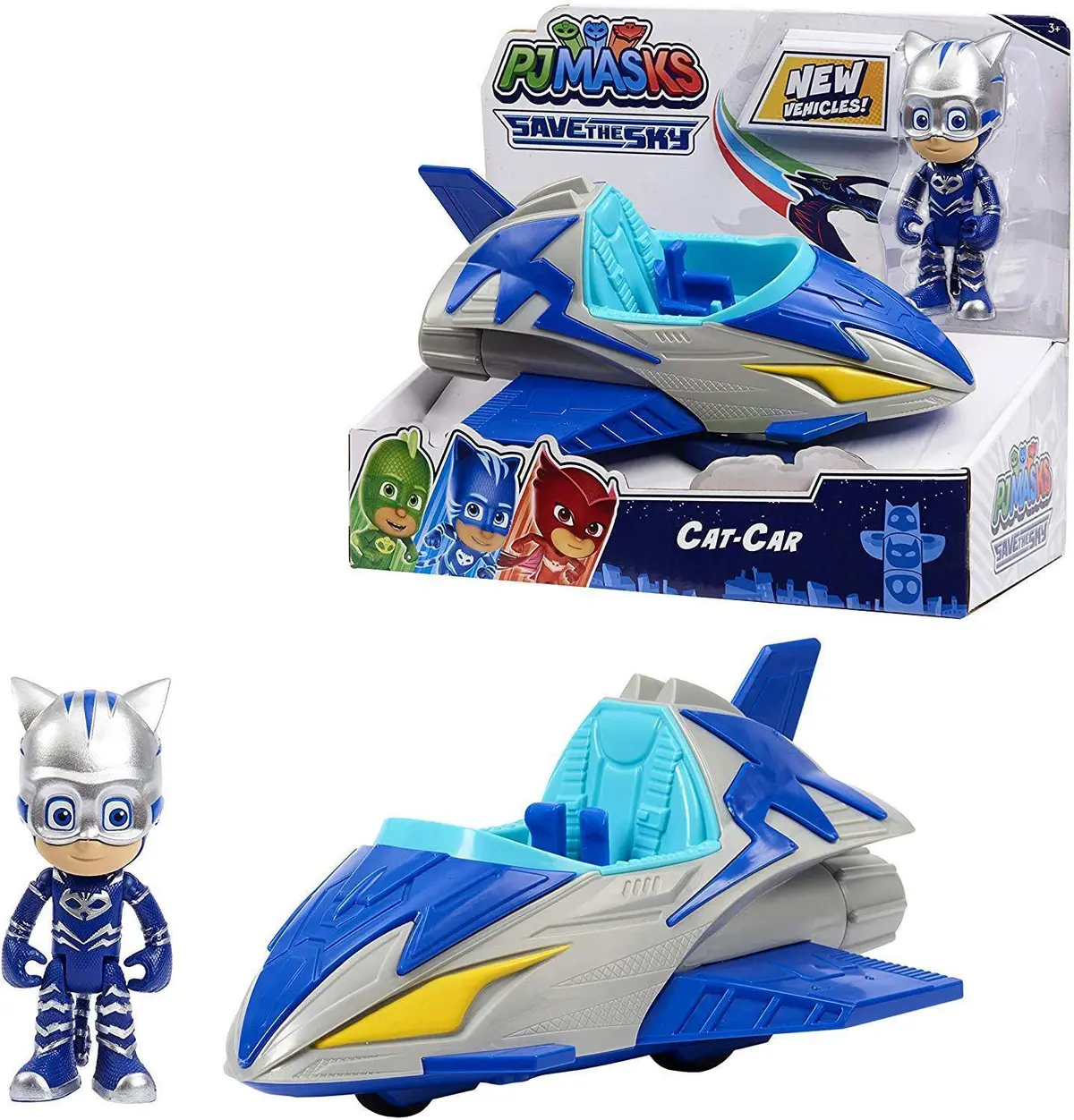 Pj Masks Core Plus Save The Sky Cat-Car 1
