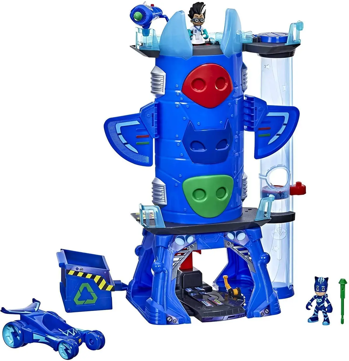 Pj Masks Deluxe Battle Hq Headquarters Playset With 2 Action Figures And Vehicle 1