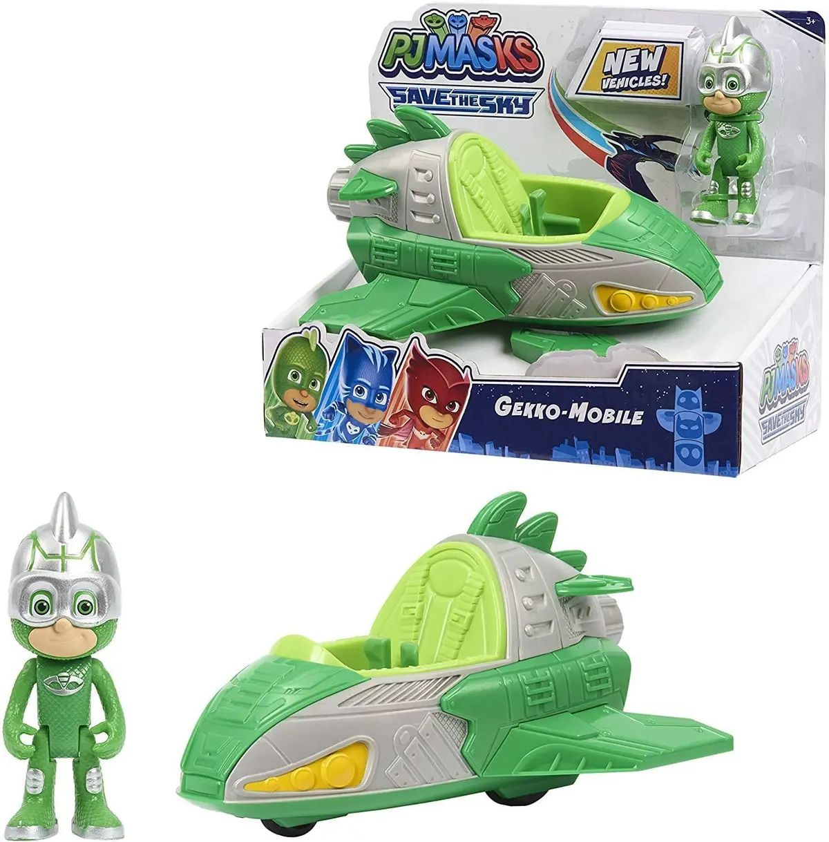 Pj Masks Save The Sky Gekko Mobile Playset 1