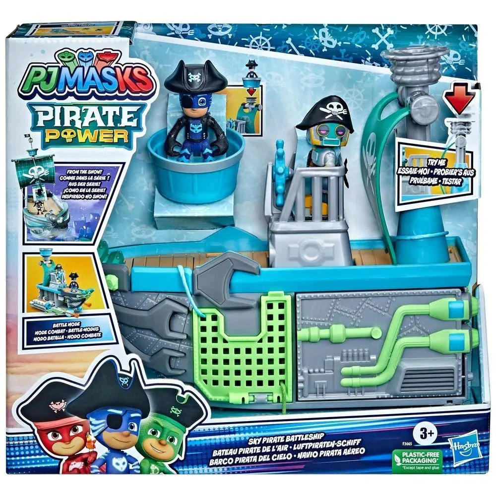 Pj Masks Sky Pirate Battleship Playset 1