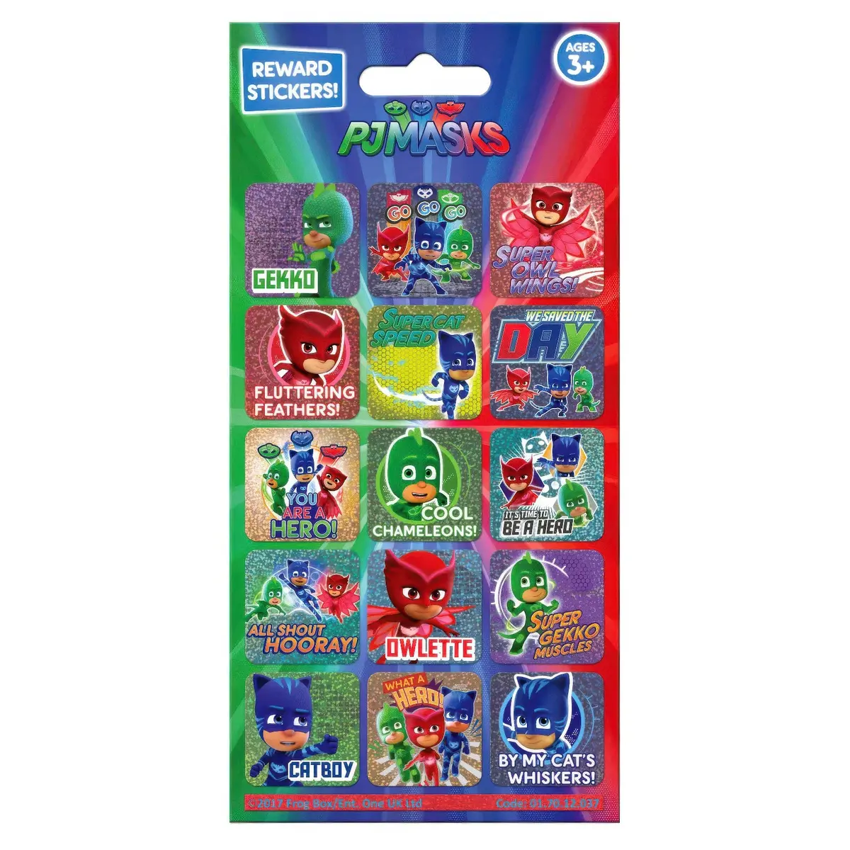 Pj Masks Super Sticker Pack 1