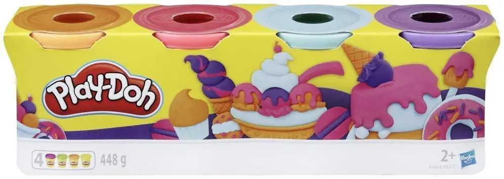 Play-Doh 4-Pack Of Sweet Themed Non-Toxic 1