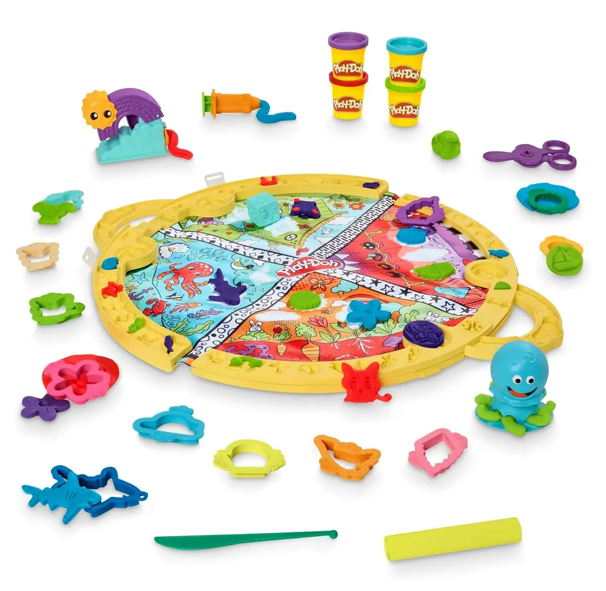 Play-Doh Fold & Go Playmat 1