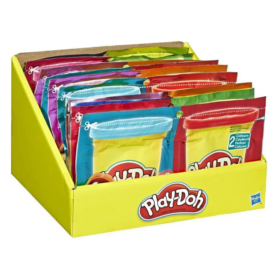 Play-Doh Grab And Go Soft Pack Of 2 Colors Assortment 1
