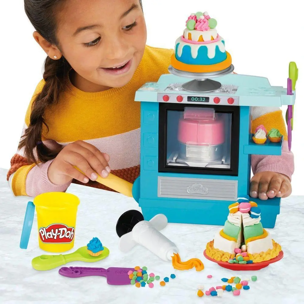 Play-Doh Kitchen Creations Rising Cake Oven Bakery Playset 1