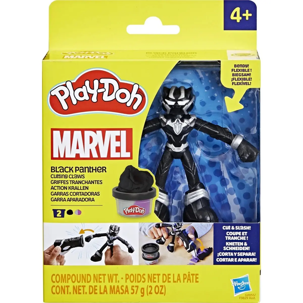 Play-Doh Marvel Black Panther Cutting Claws Action Figure 1