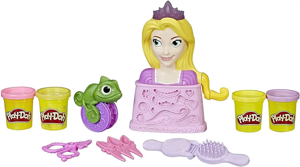 Play-Doh Royal Salon Featuring Disney Princess Rapunzel Arts & Crafts 1