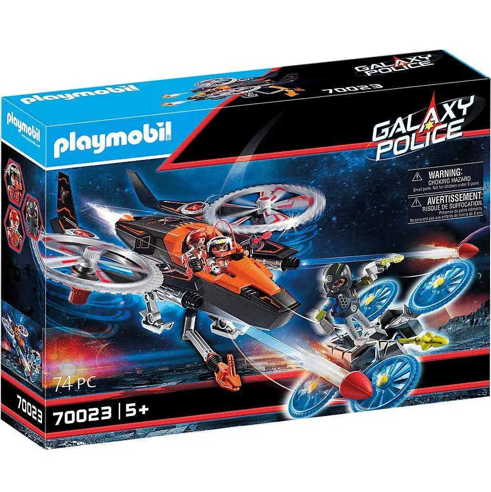 Playmobil 70023 Galaxy Police Truck Playset 1