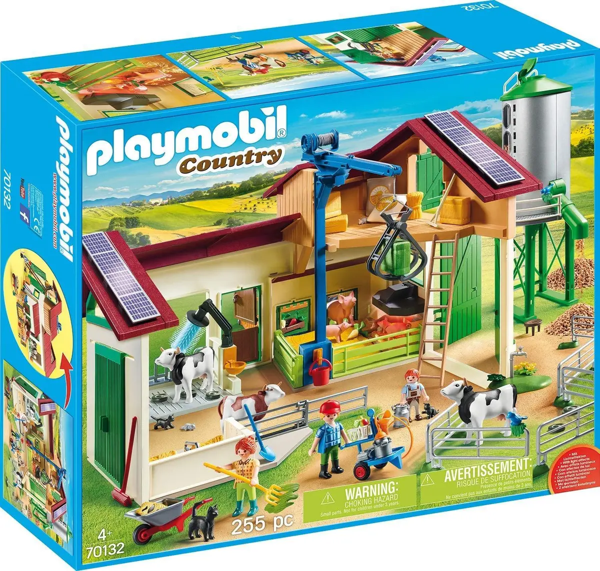 Playmobil 70132 Farm With Animals Playset 1
