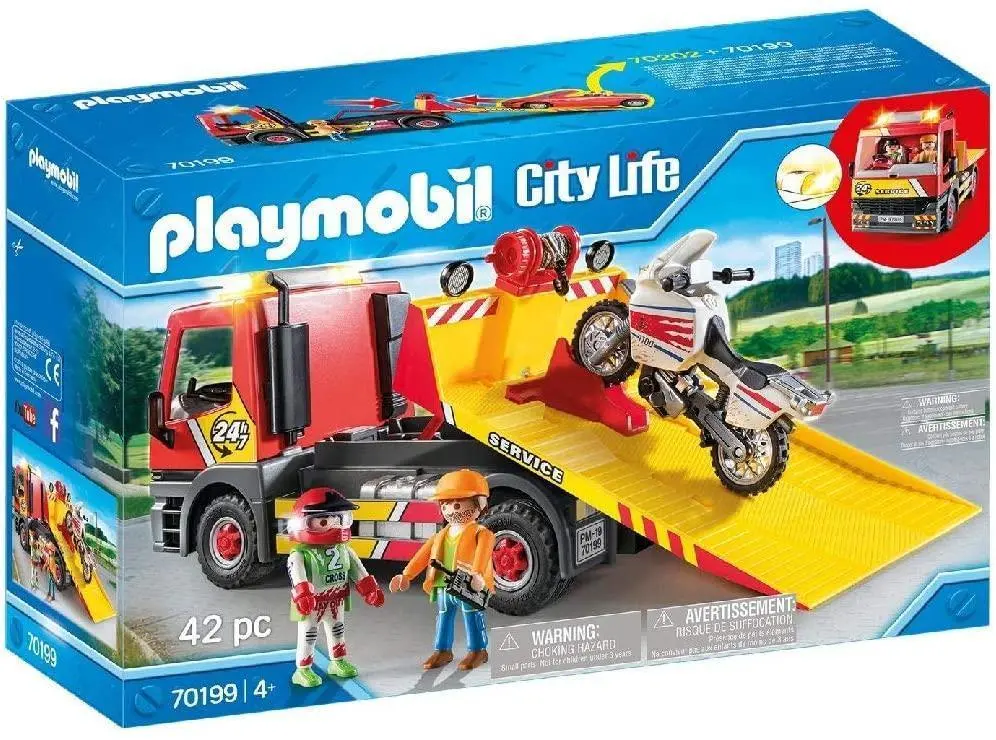 Playmobil 70199 City Life Vehicle World Breakdown Service Playset 1