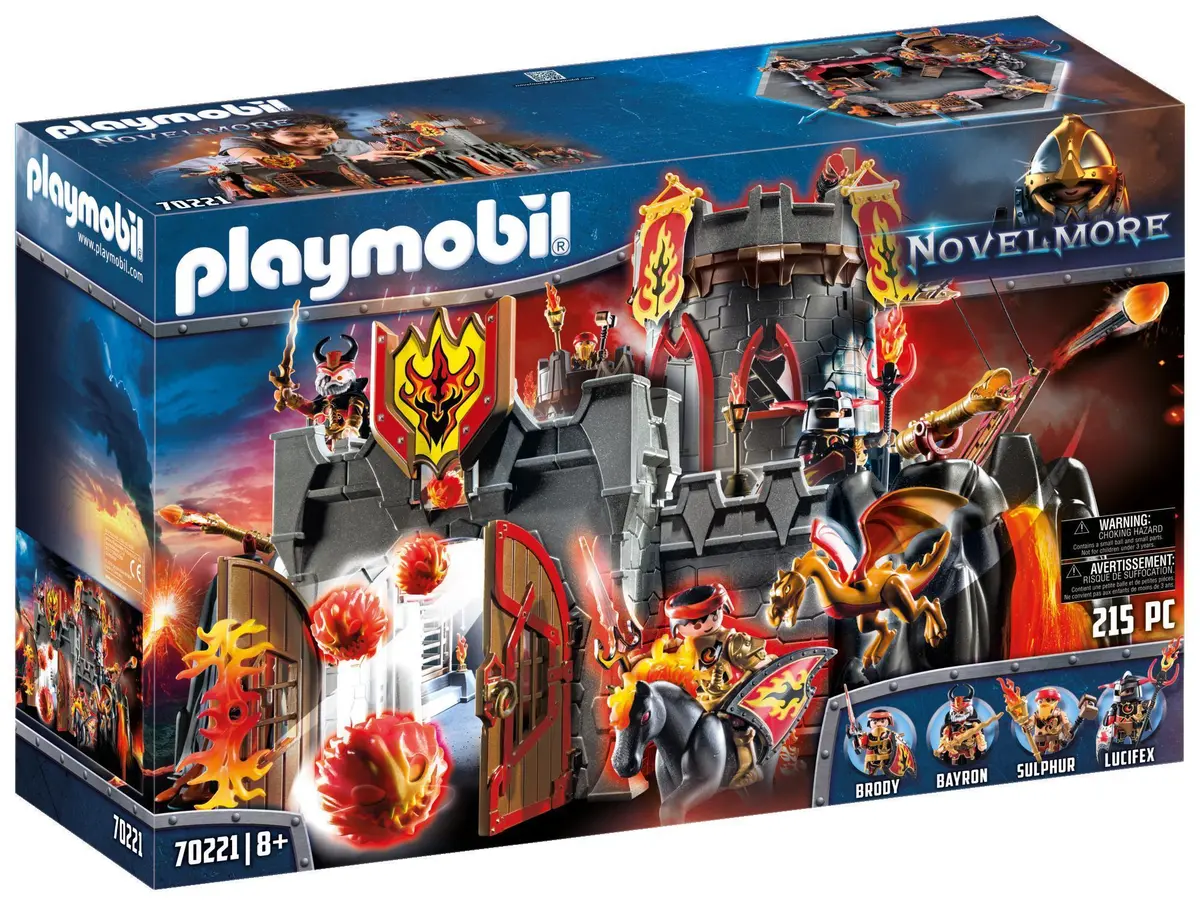 Playmobil 70221 Knights Of Novelmore Burnham Raiders Castle Fortress 1