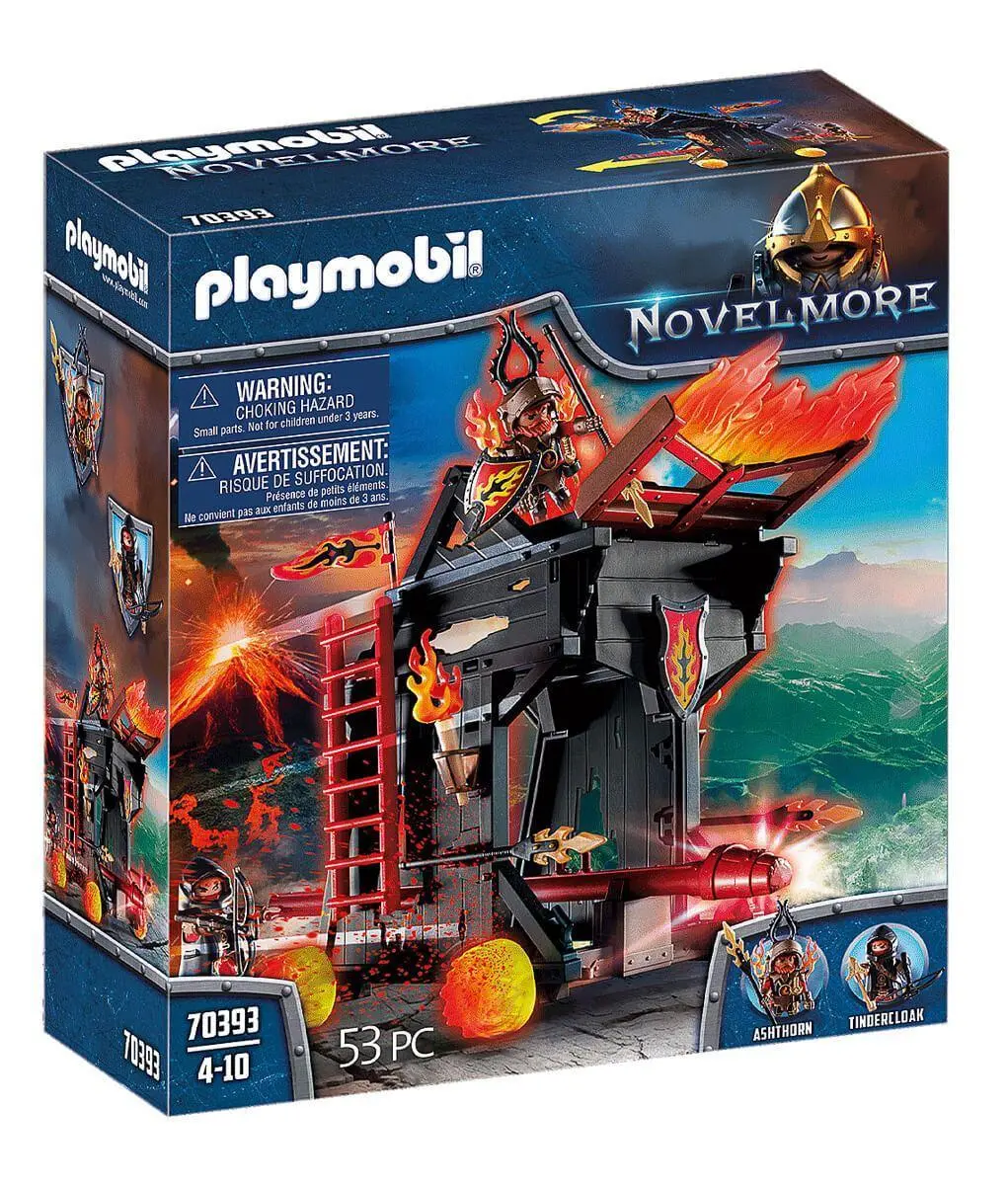 Playmobil 70393 Novelmore Knights Burnham Raiders Fire Ram 1