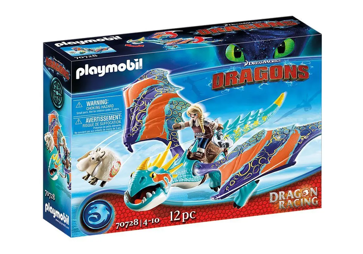 Playmobil 70728 Dragons - Dragon Racing: Astrid And Stormfly 1