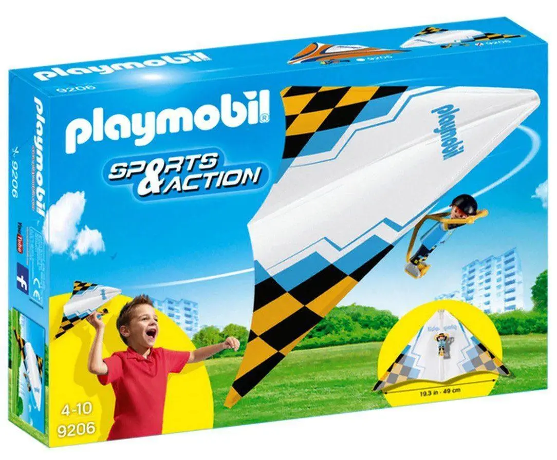Playmobil 9206 Outdoor Action Hang Glider - Yellow 1