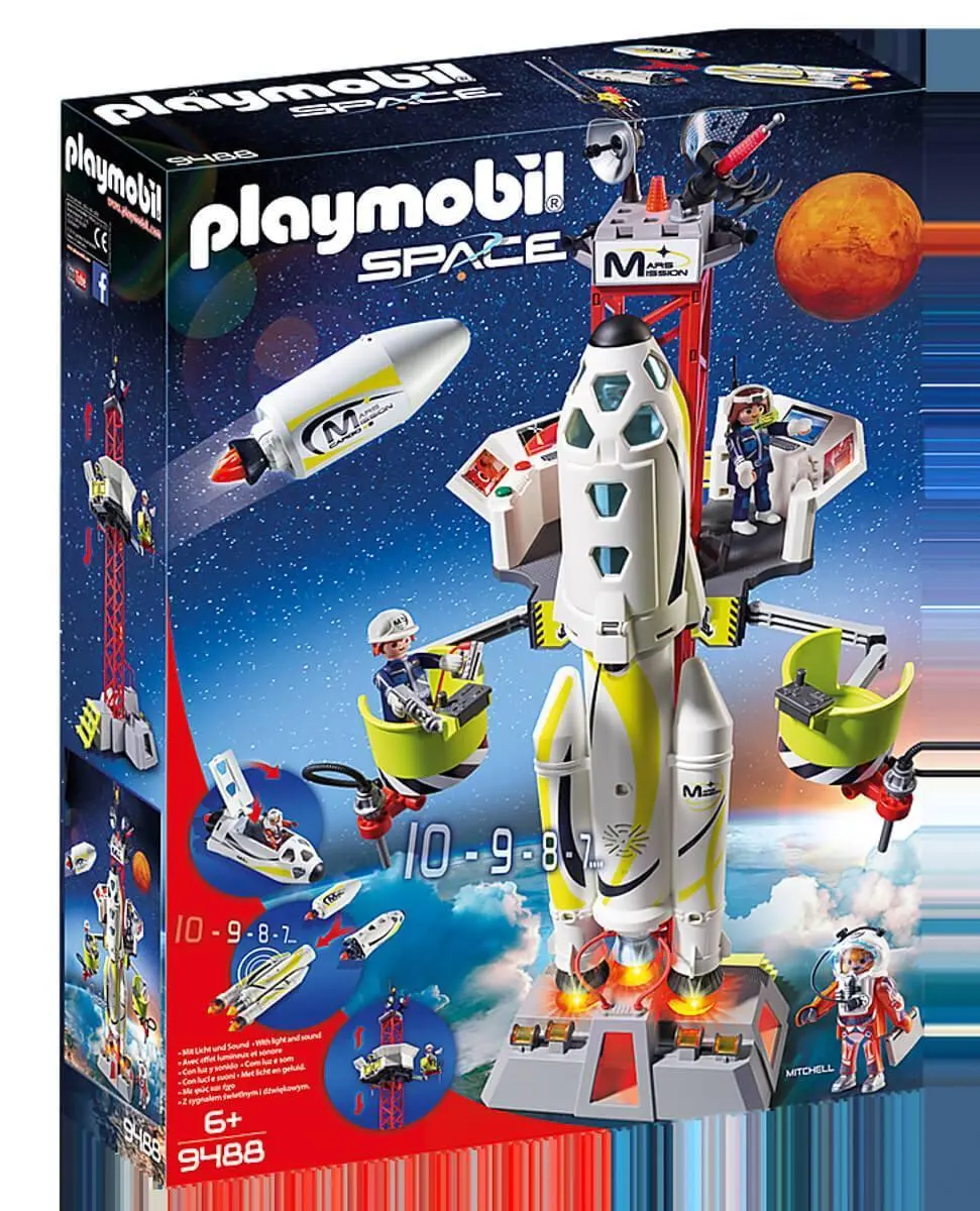 Playmobil 9488 Mission Rocket With Launch Site 1