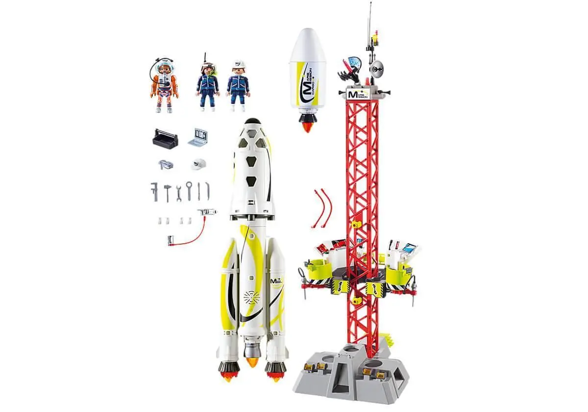 Playmobil 9488 Mission Rocket With Launch Site 2