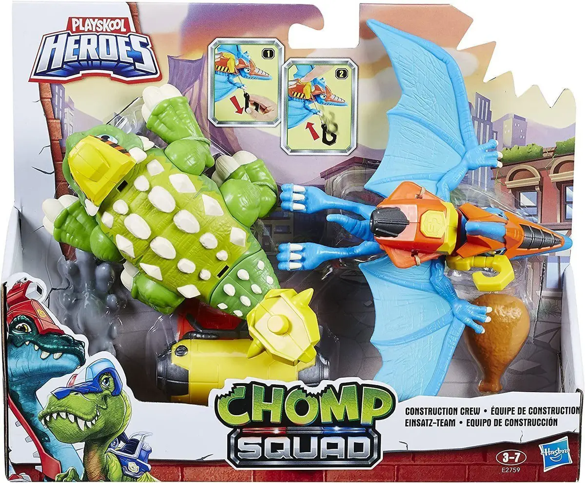 Playskool Heroes Chomp Squad Construction Crew Action Toys & Playsets 1