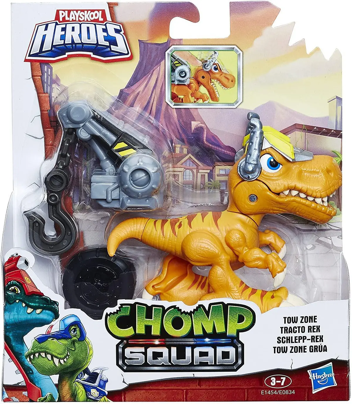Playskool Heroes Chomp Squad Tow Zone Action Toys & Playsets 1
