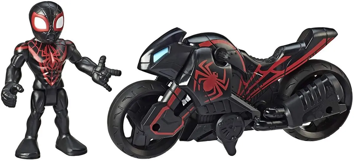 Playskool Heroes Marvel Super Hero Adventures Kid Arachnid Web Wheels 1