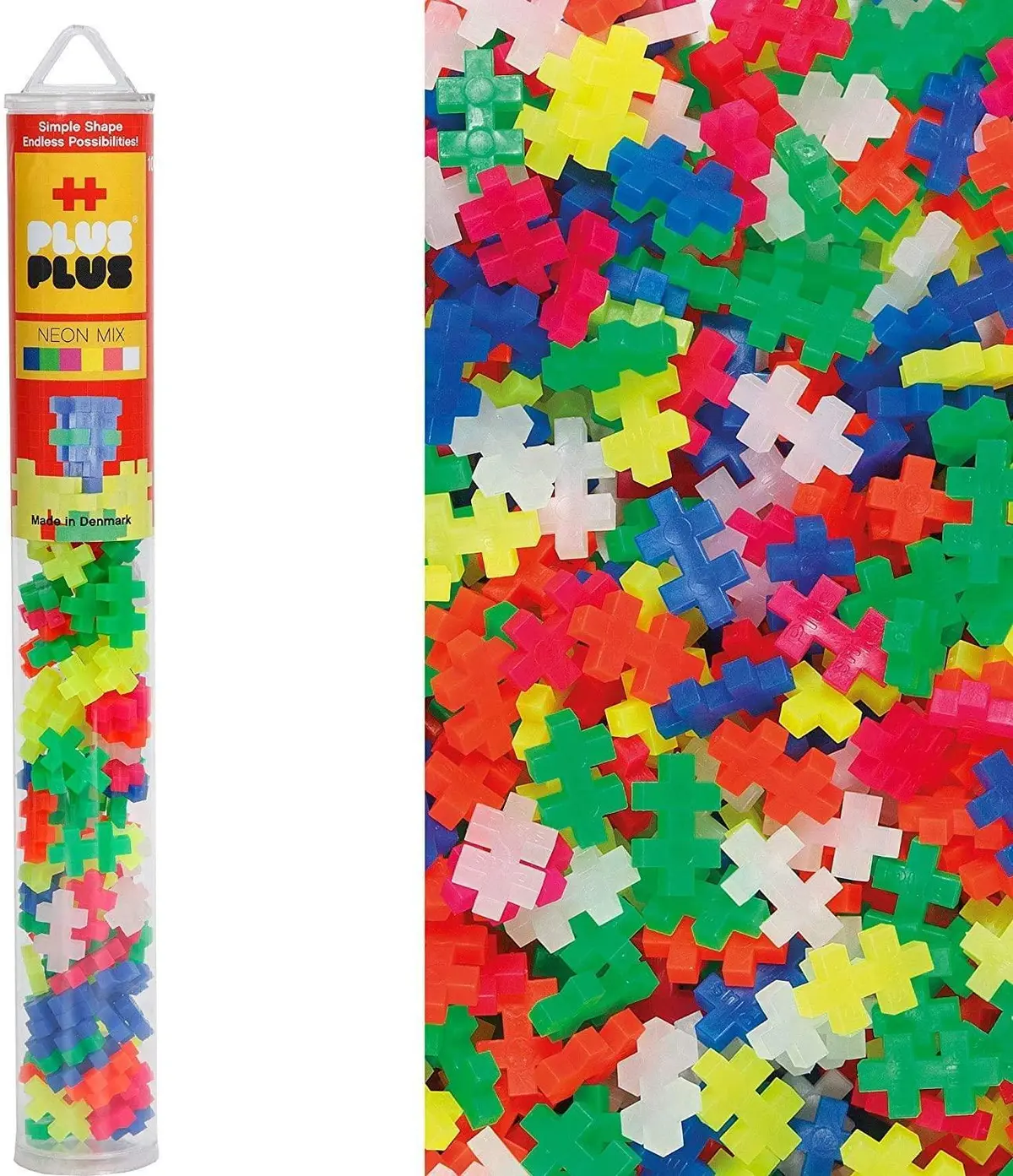 Plus-Plus Building Blocks Tube - Assorted 1