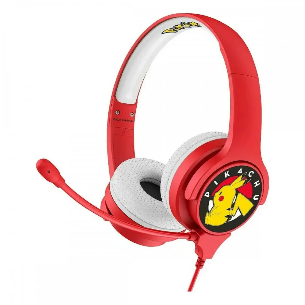 Pokémon Red Pikachu Kids Interactive Headphones 1