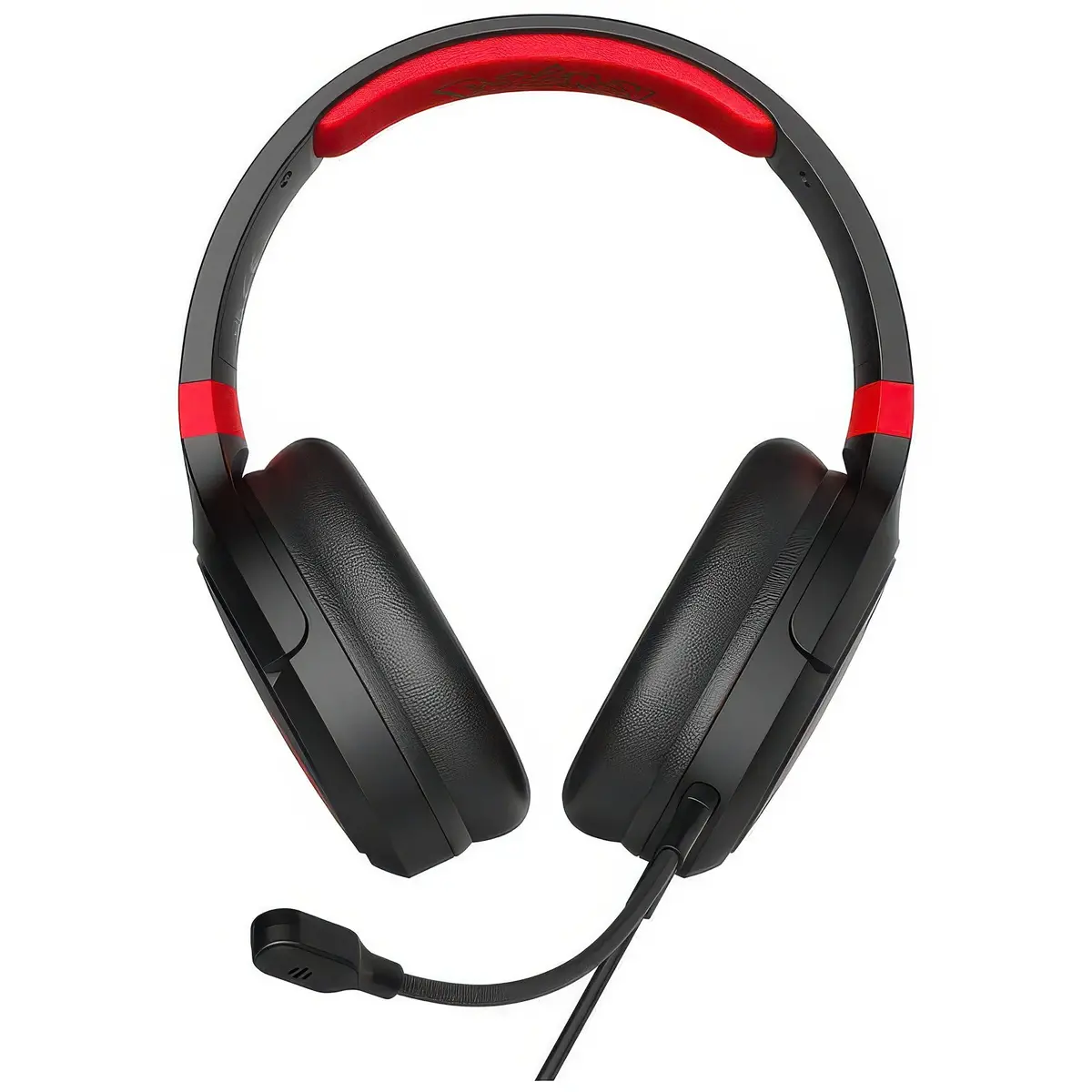 Pokémon Pokeball Black And Red Gaming Headphones 1