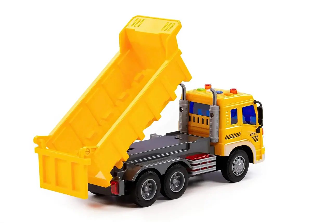 Polesie City Dump Truck – Friction Powered 1