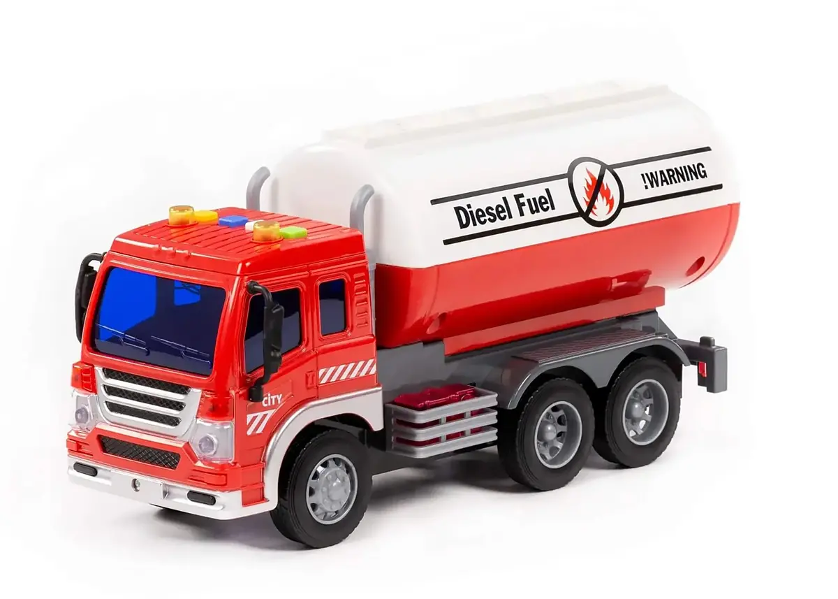 Polesie City Fuel Truck - Friction Powered 1