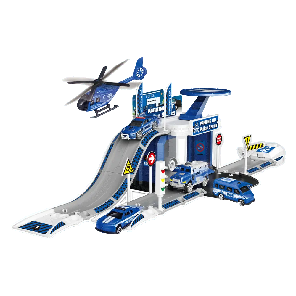 Police Car Parking Playset 2