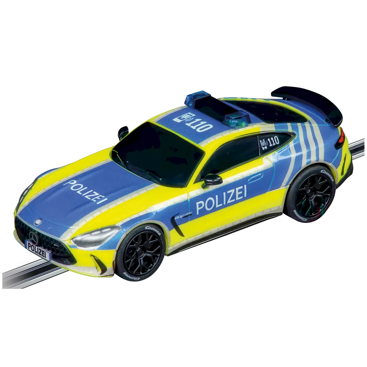 Pull & Speed Police Car With Light And Sound - Assortment 1
