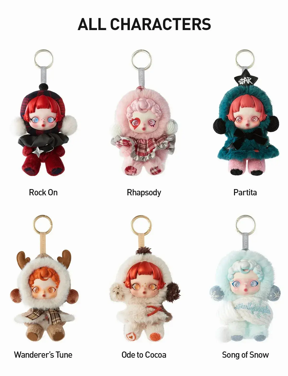 Skullpanda Winter Symphony Series Plush 1
