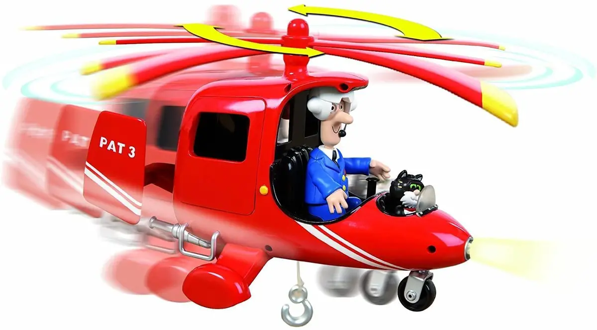 Postman Sds Special Delivery Service Helicopter 1