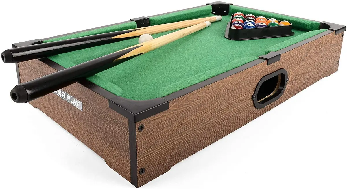 Powerplay 20-Inch Pool Table Game 1