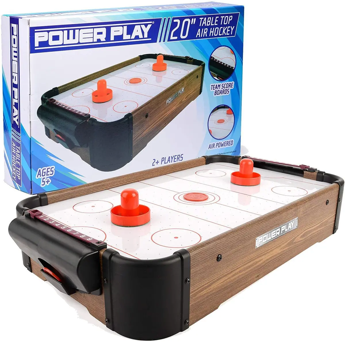 Powerplay Tabletop Air Hockey Game, 20-Inch 1
