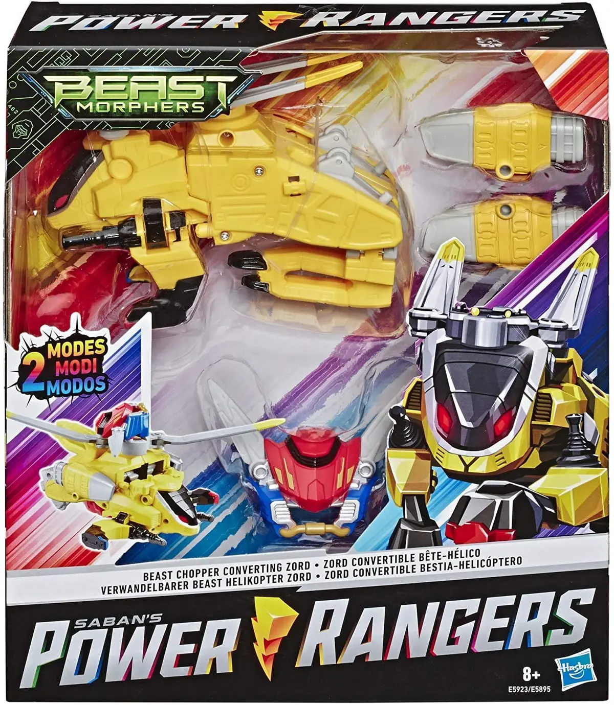 Hasbro Power Rangers Beast Chopper Zord Action Toys & Playsets 1