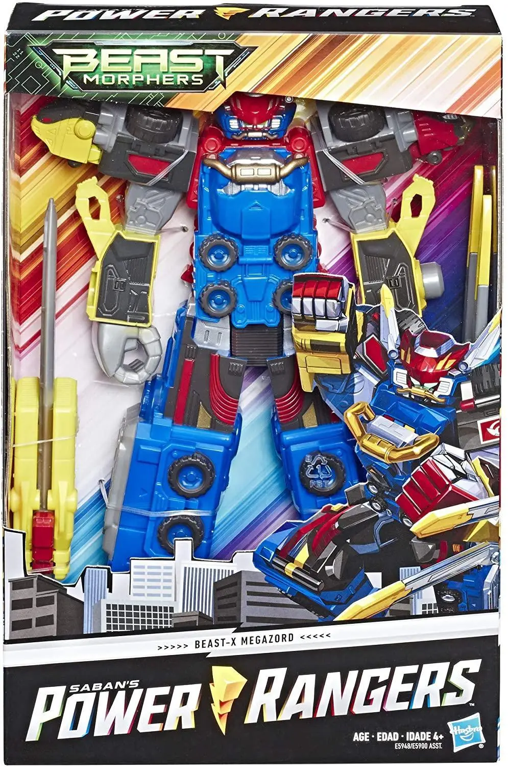 Hasbro Power Rangers Beast Morphers Beast-X Megazord Figure 2