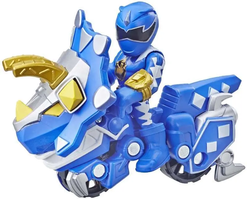 Power Rangers Playskool Heroes 2-Pack Figurines Blue Ranger And Raptor Cycle2-Pack 1