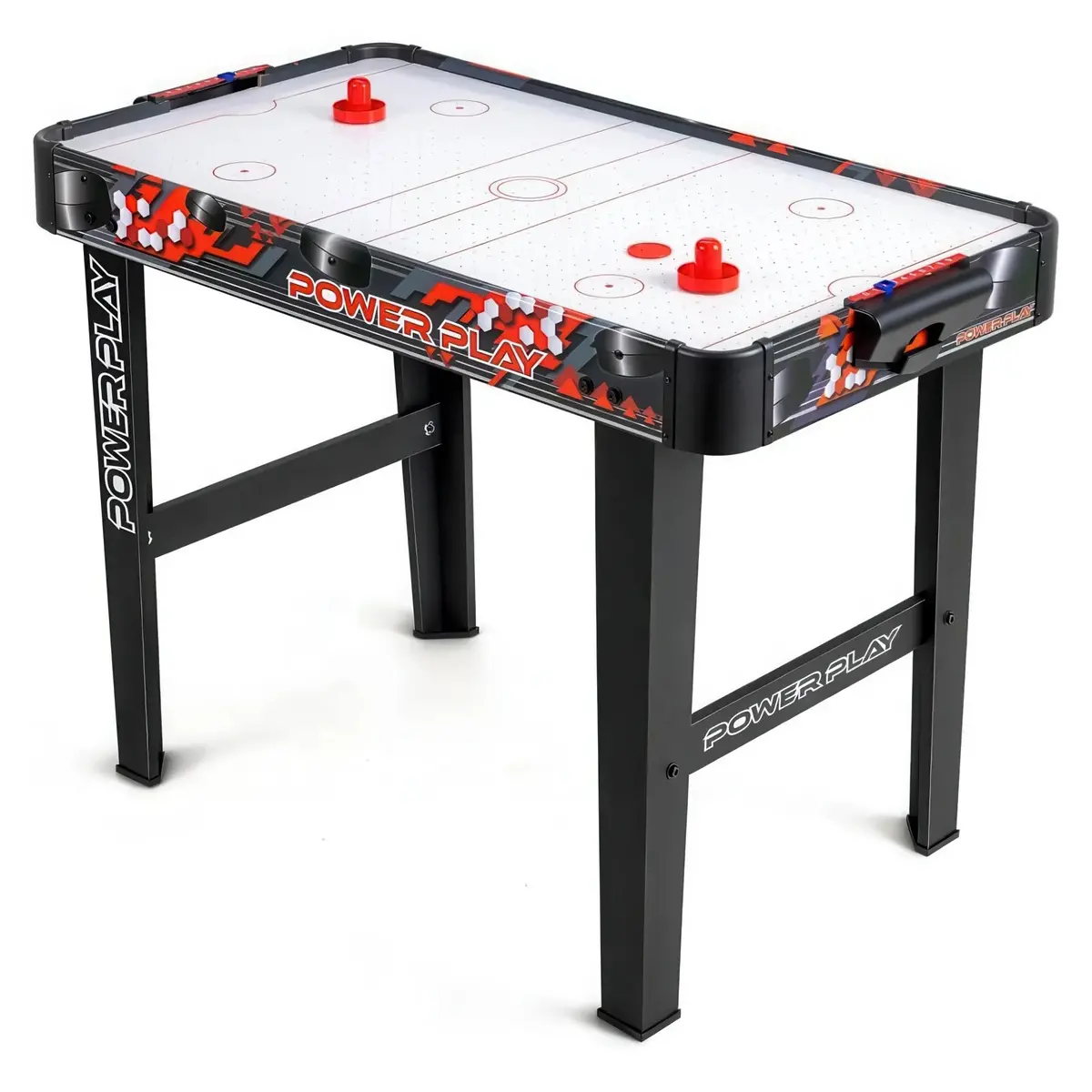 Powerplay 3Ft Stand Up Air Hockey Table Game 1