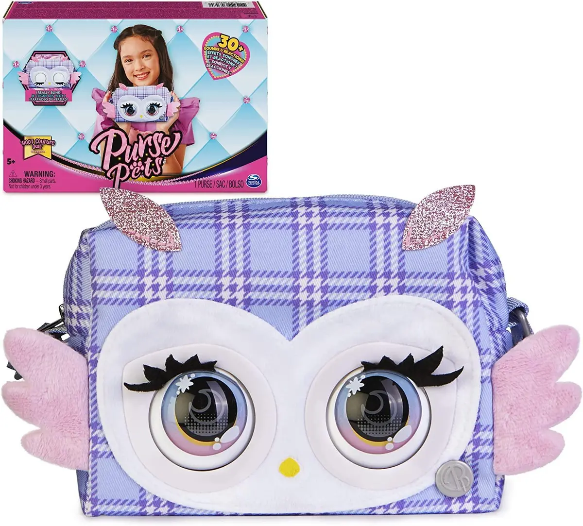 Purse Pets Print Perfect Hoot Couture Owl 1