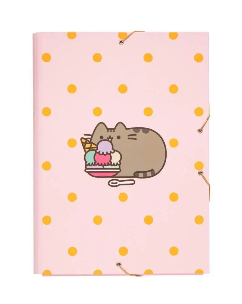 Pusheen A4 Elasticated Folder Pusheen Rose Collection 1