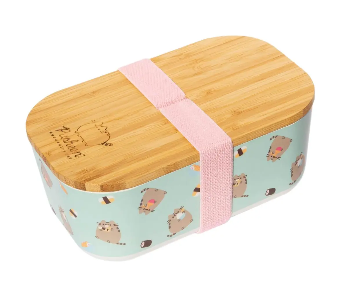 Pusheen Foodie Collection Bamboo Lunch Box 1