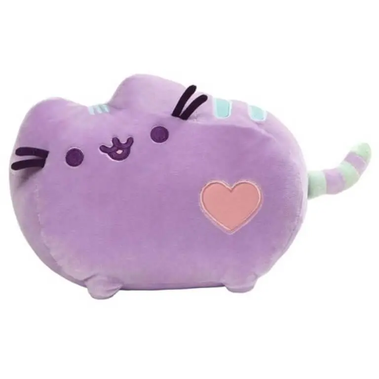 Pusheen Heart Cat Plush Pastel Purple 12-Inch 1