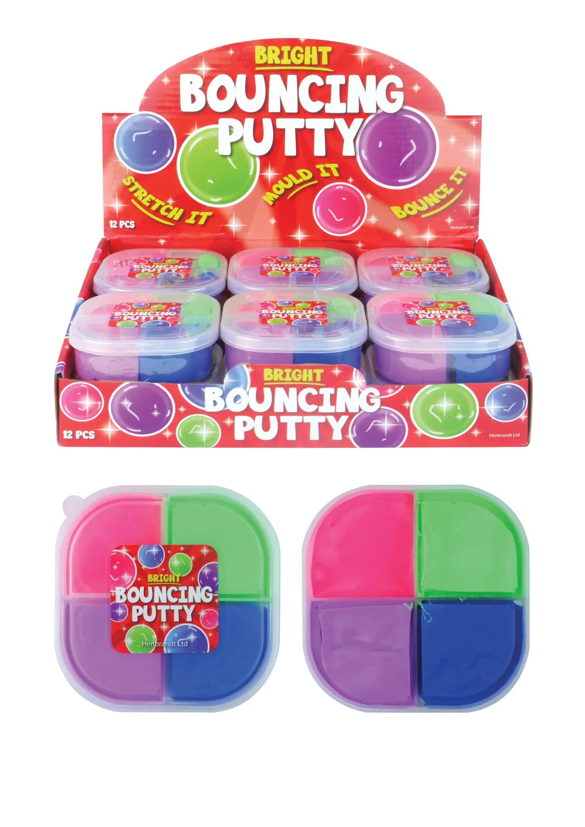 Putty Bouncing 4 Tone Tub 60G 1