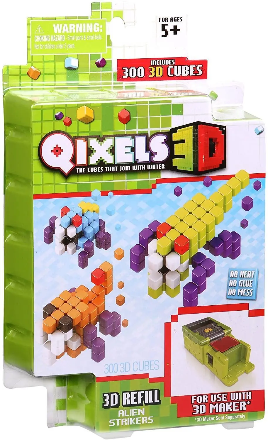 Qixels 3D Cubes Refill Pack - Alien Strikers 1