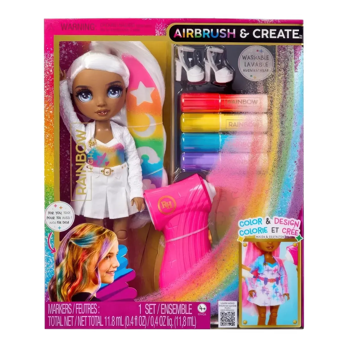 Rainbow High Air Brush & Create Fashion Dolls - Assorted 1