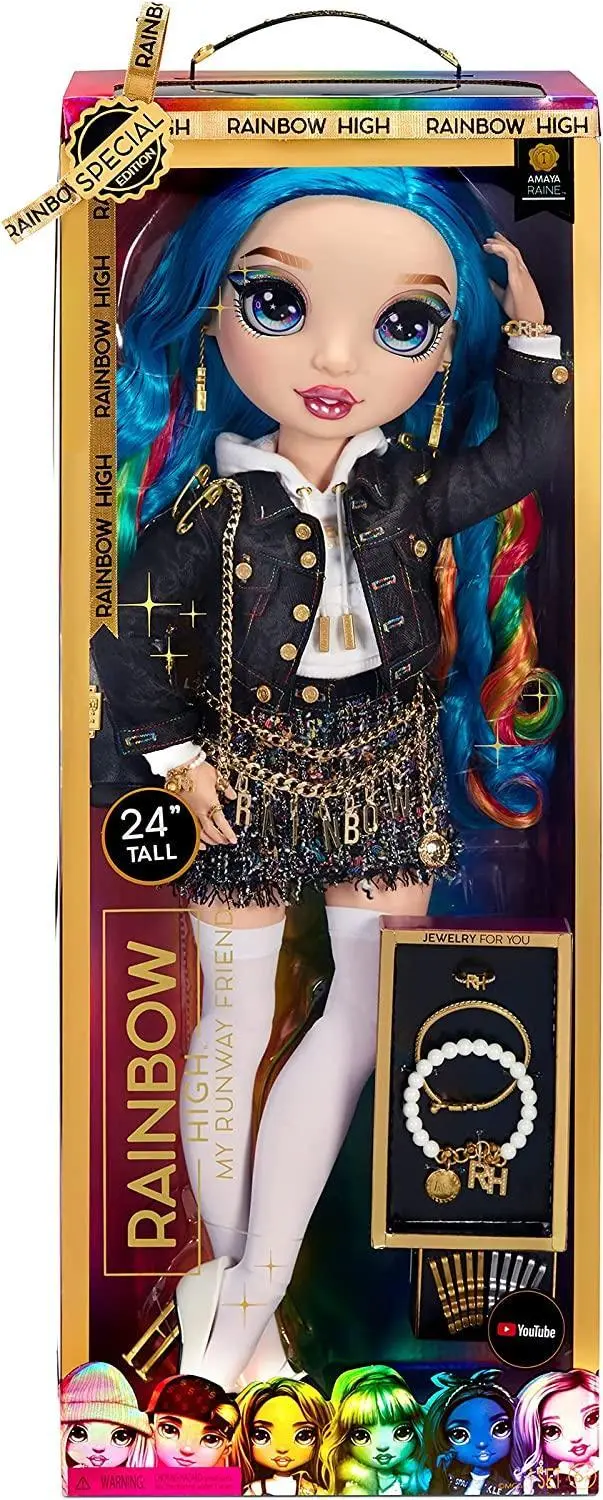 Rainbow High Amaya Raine Large 60Cm Fashion Doll 1