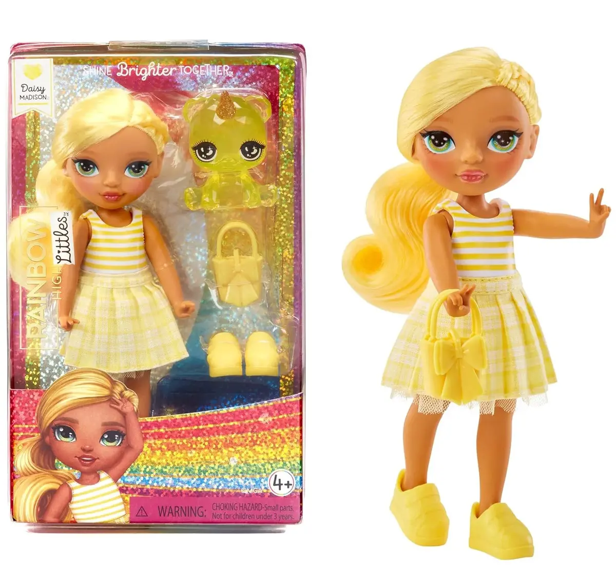 Rainbow High Littles - Daisy Madison - Yellow Doll 15Cm 1