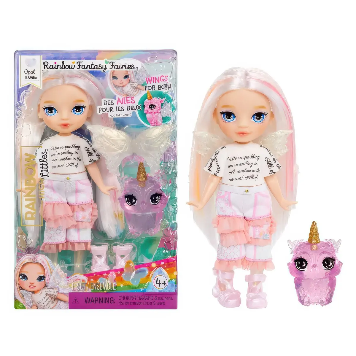 Rainbow High Littles Rainbow Fantasy Fairies With Pet – Opal Rainbow 1